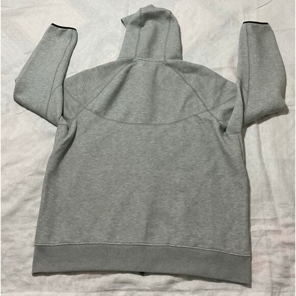 Nike sportswear tech fleece full zip hoodie grey fb7921-063 mens size XXL new - Picture 4 of 10